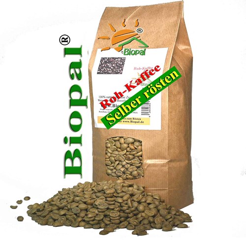 Vietnam Grade 1 , 1 kg Robusta Roh - Kaffee - Bohnen zum selber rösten Biopal®