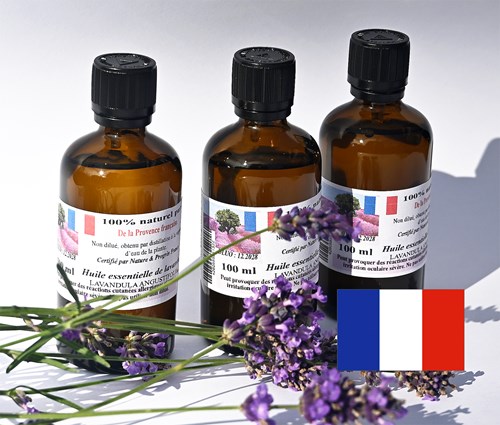 Lavendelöl 2 x 100ml-100% rein,zertifiziert, ätherisches Öl, Biopal Frankreich